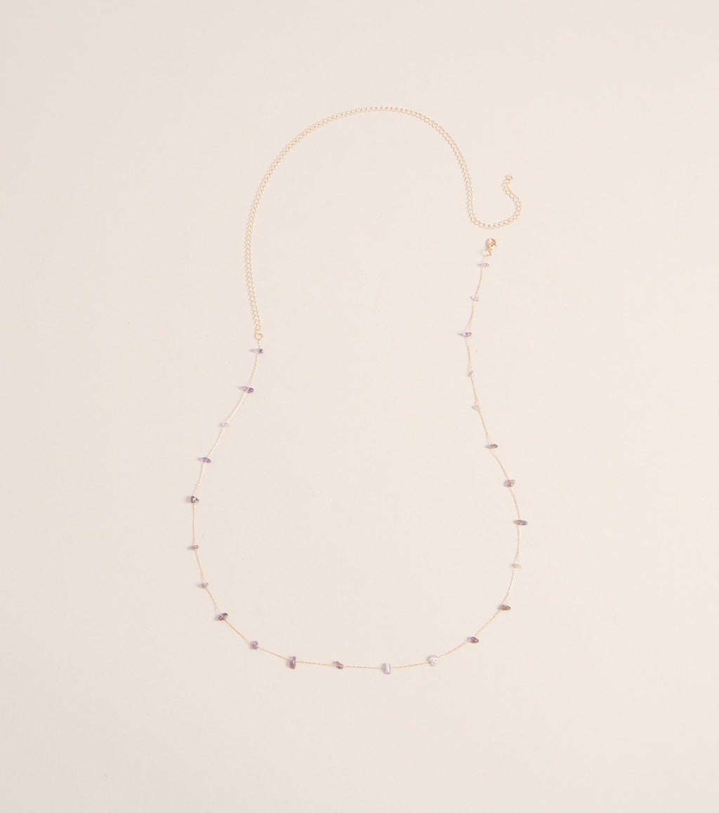 Delicate Details Stone Belly Chain