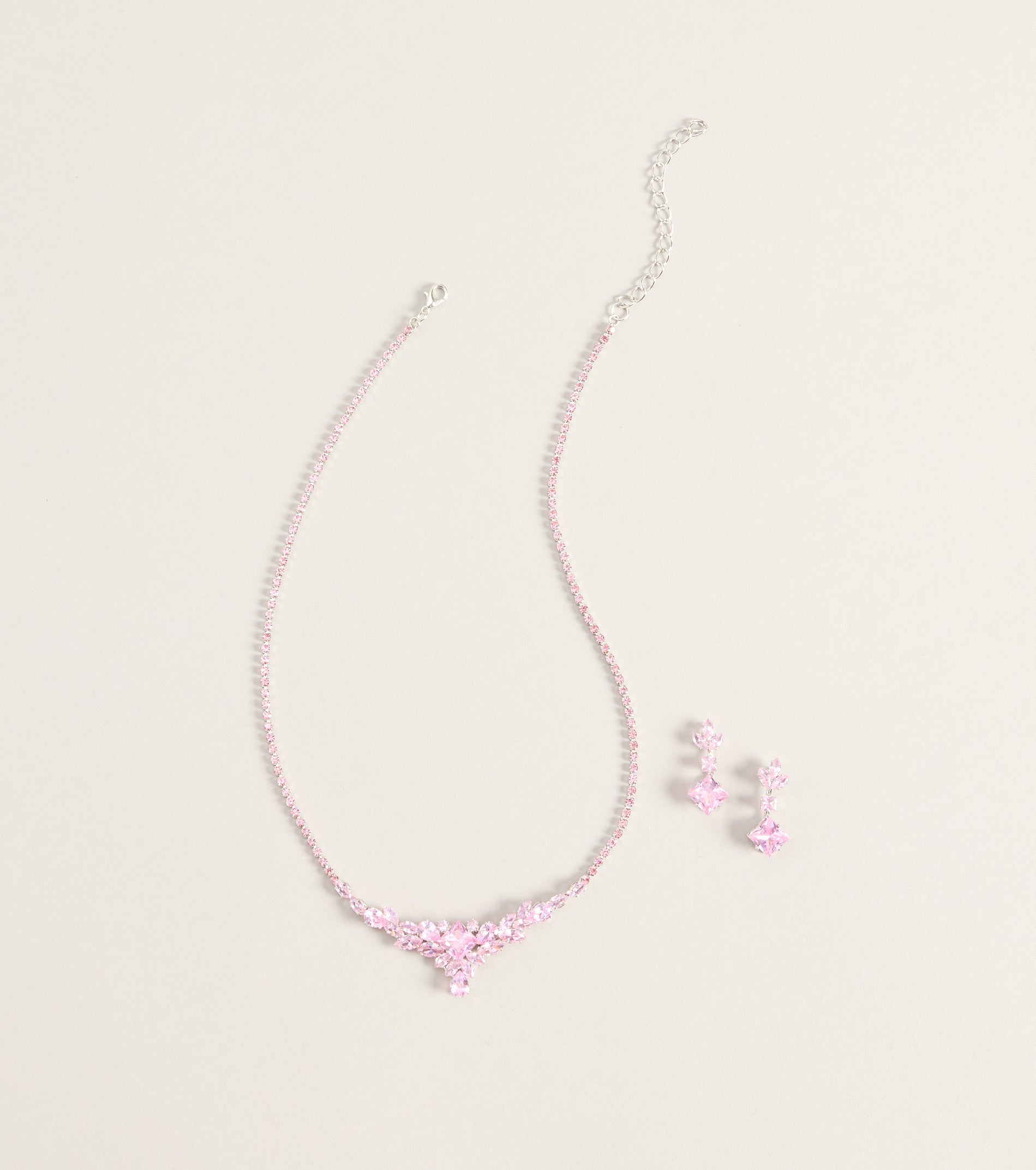 Flourish Necklace And Earrings Set
