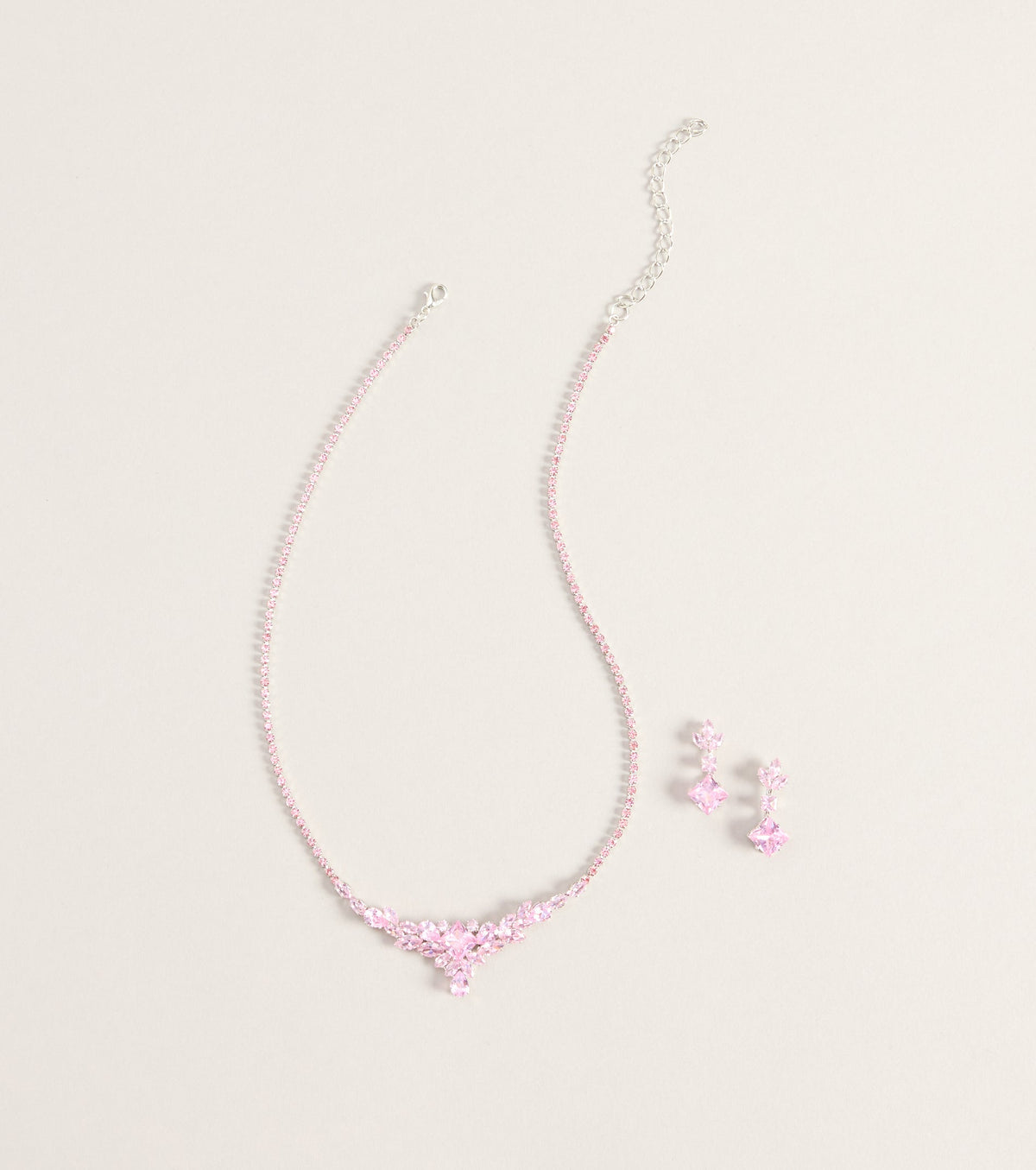 Flourish Necklace And Earrings Set