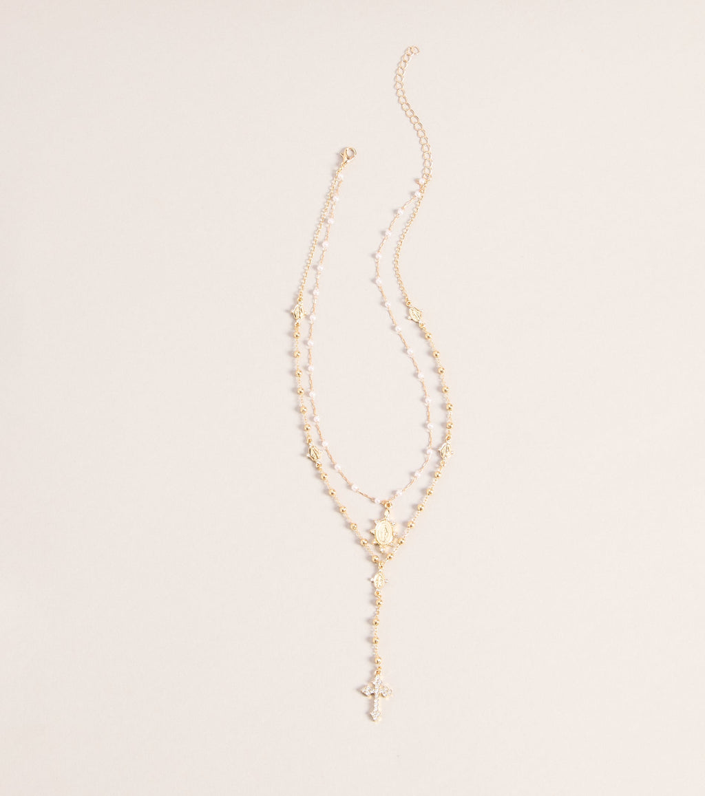 Keepsake Pearl Charm Necklace
