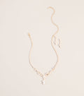 Garden Glow Cubic Zirconia Jewelry Set