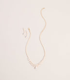 Evening Affair Necklace And Earrings Set