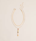 Caught Feelings Stone Drop Necklace