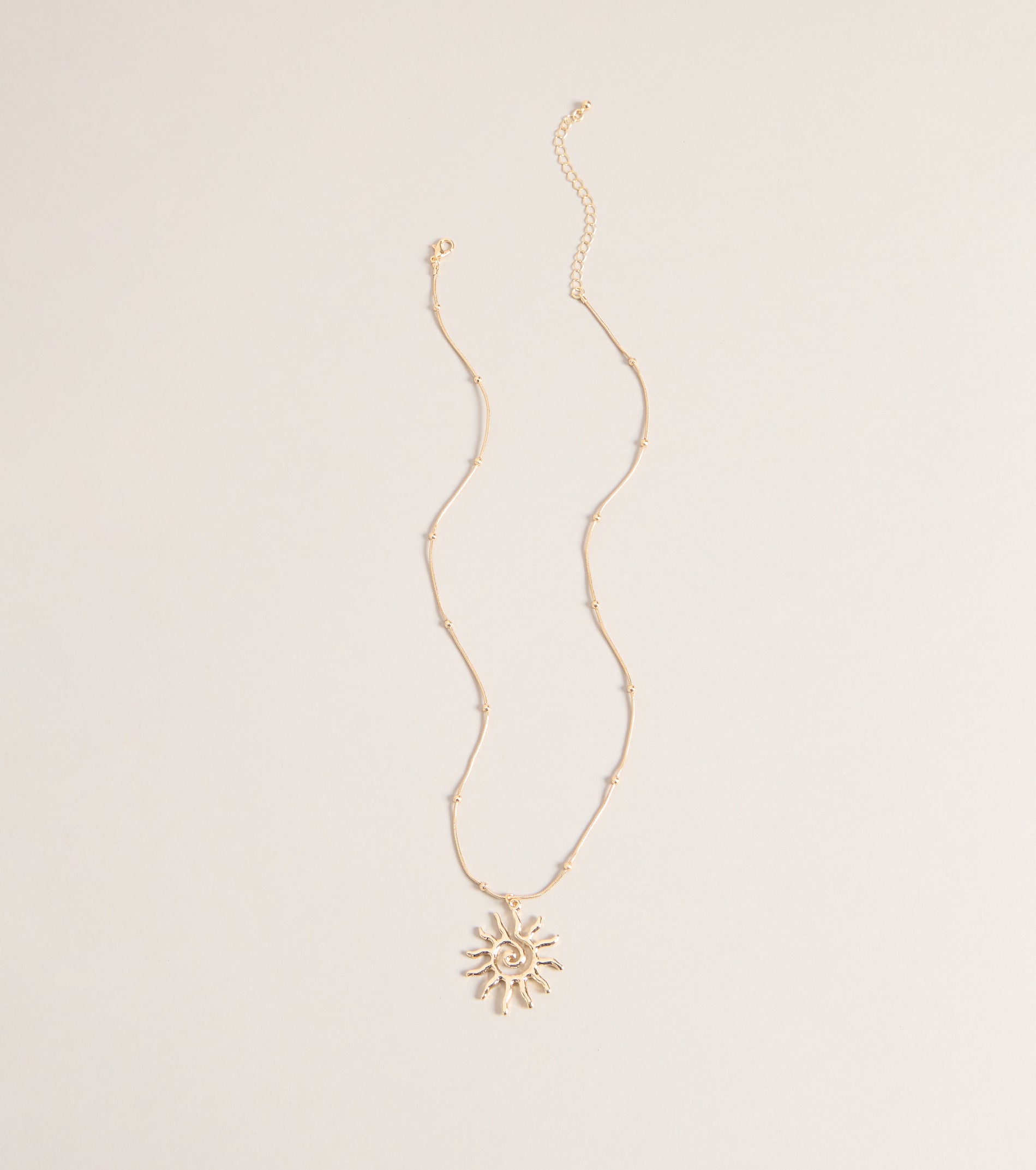 Sun Chaser Charm Necklace