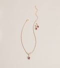 Luxe Sparkle Rhinestone Necklace And Earrings Set