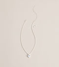 Pretty Sparkle Rhinestone Heart Necklace And Stud Earrings Set