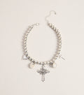 Cross My Heart Charm Necklace