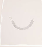 Front Row Sparkle Rhinestone Choker