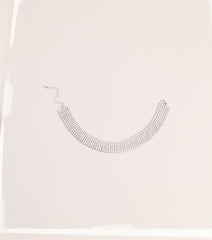Front Row Sparkle Rhinestone Choker