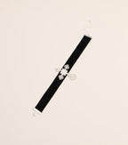 Cross My Heart Velvet Choker Necklace