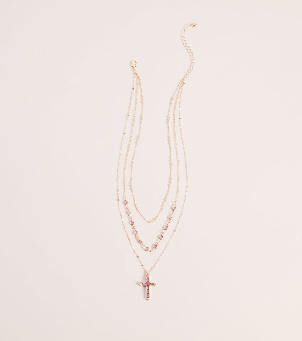Faith In The Details Cross Necklace