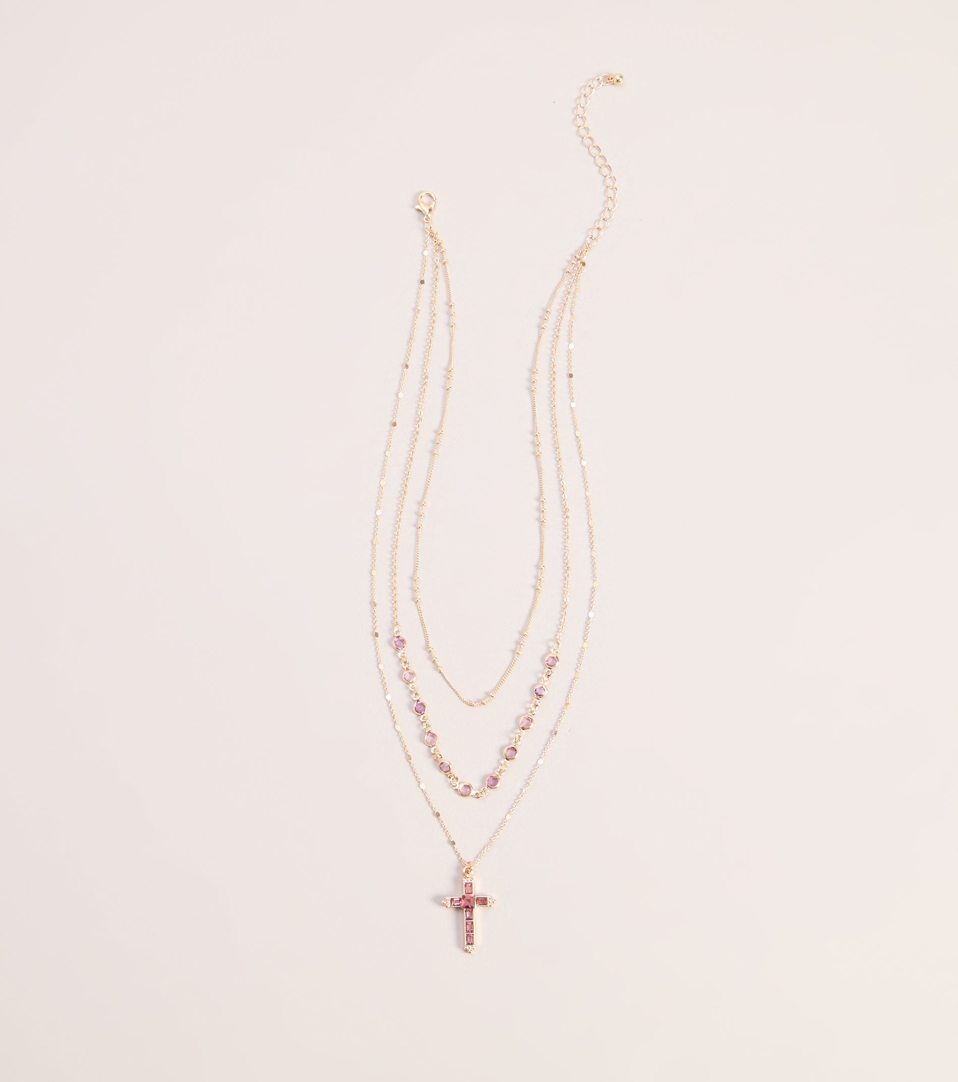 Faith In The Details Cross Necklace