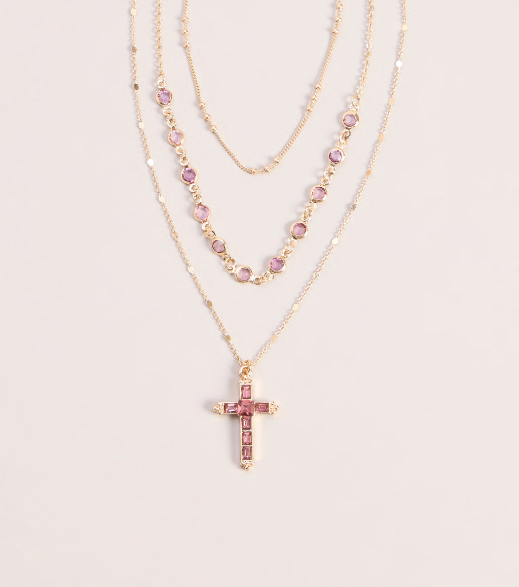 Faith In The Details Cross Necklace