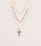 Faith In The Details Cross Necklace