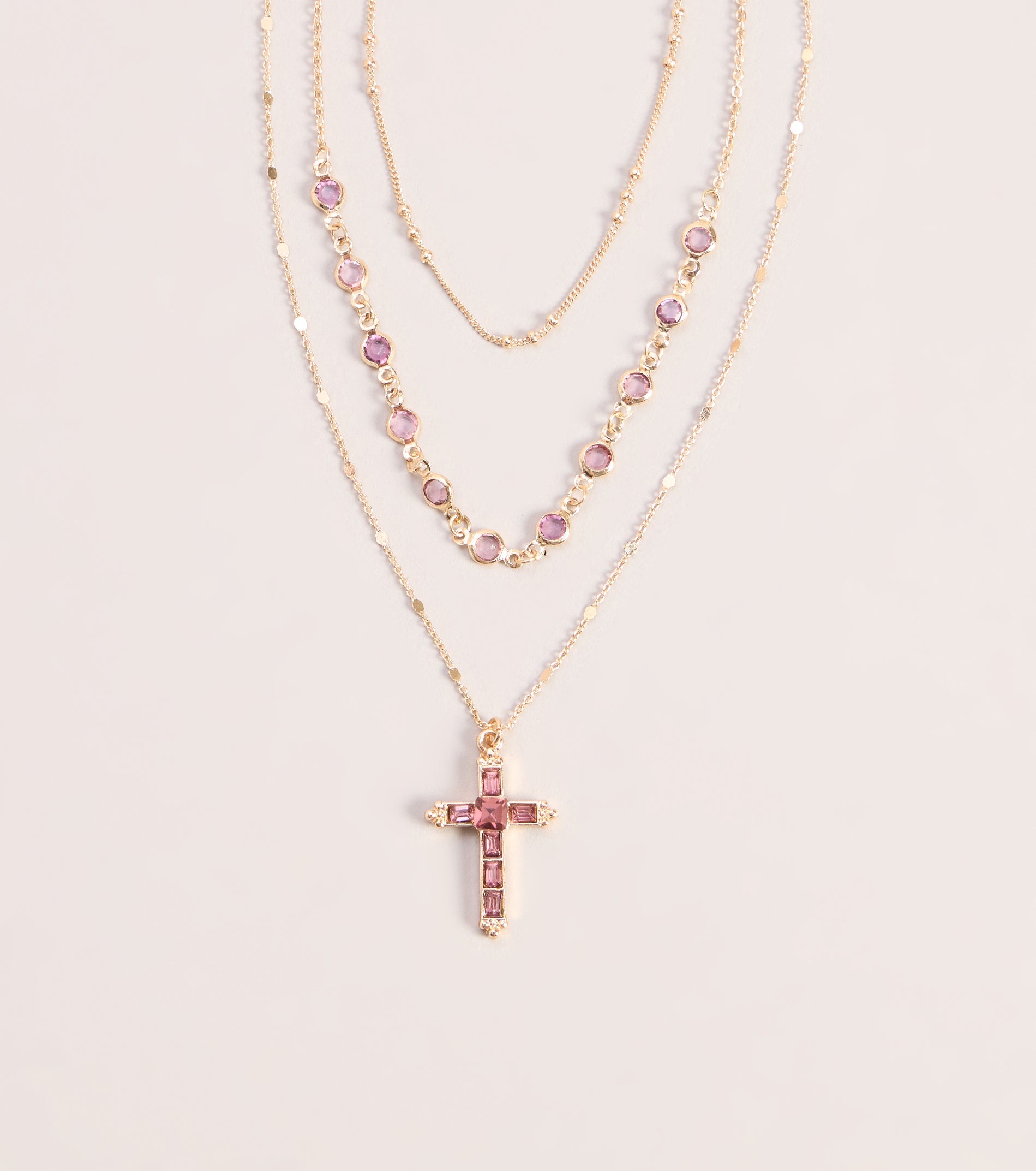 Faith In The Details Cross Necklace