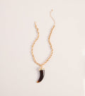 Wild Charm Tooth Pendant Necklace