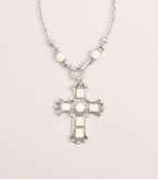 Chic Statement Cross Pendant Necklace