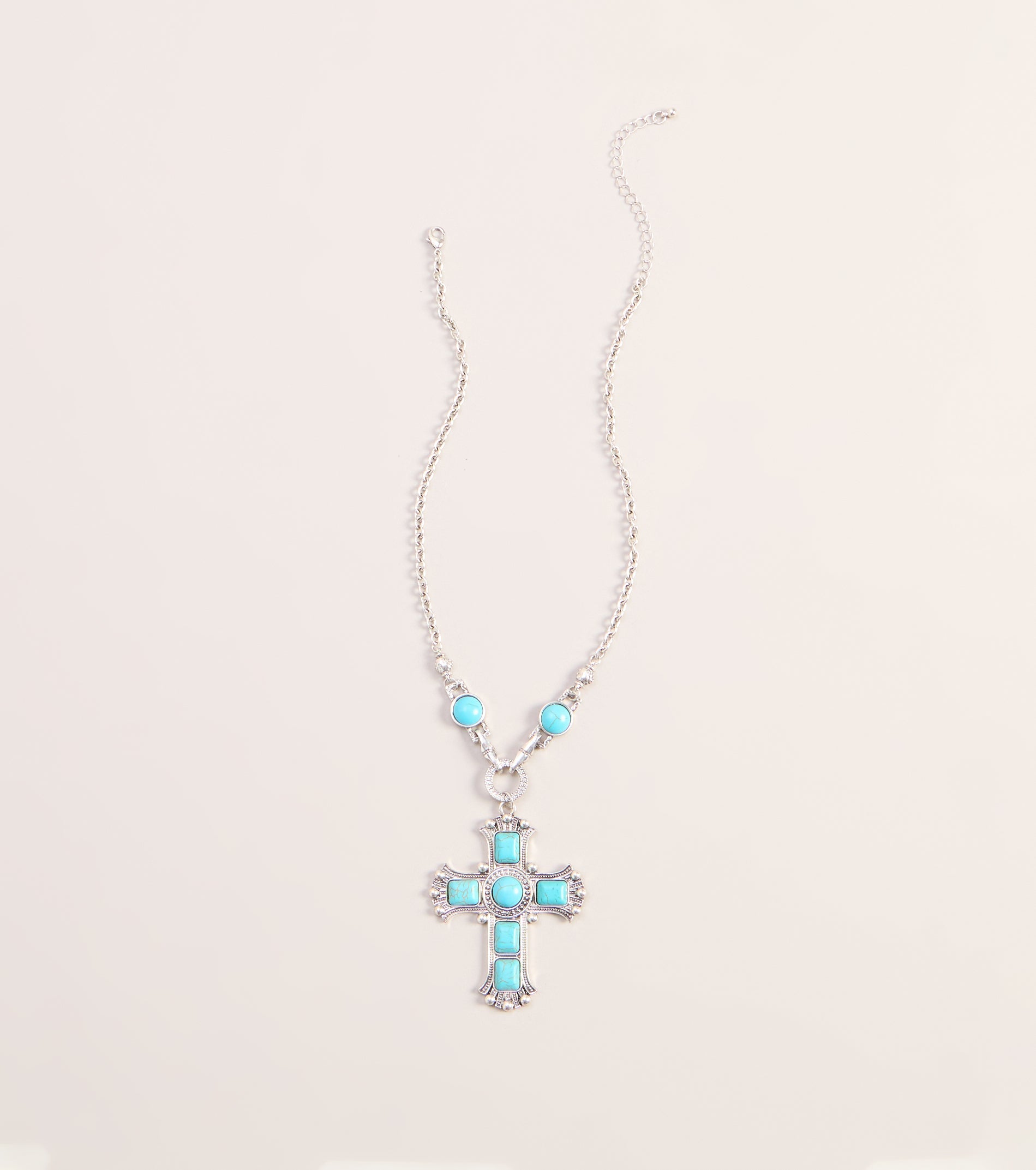 Chic Statement Cross Pendant Necklace