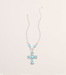 Chic Statement Cross Pendant Necklace