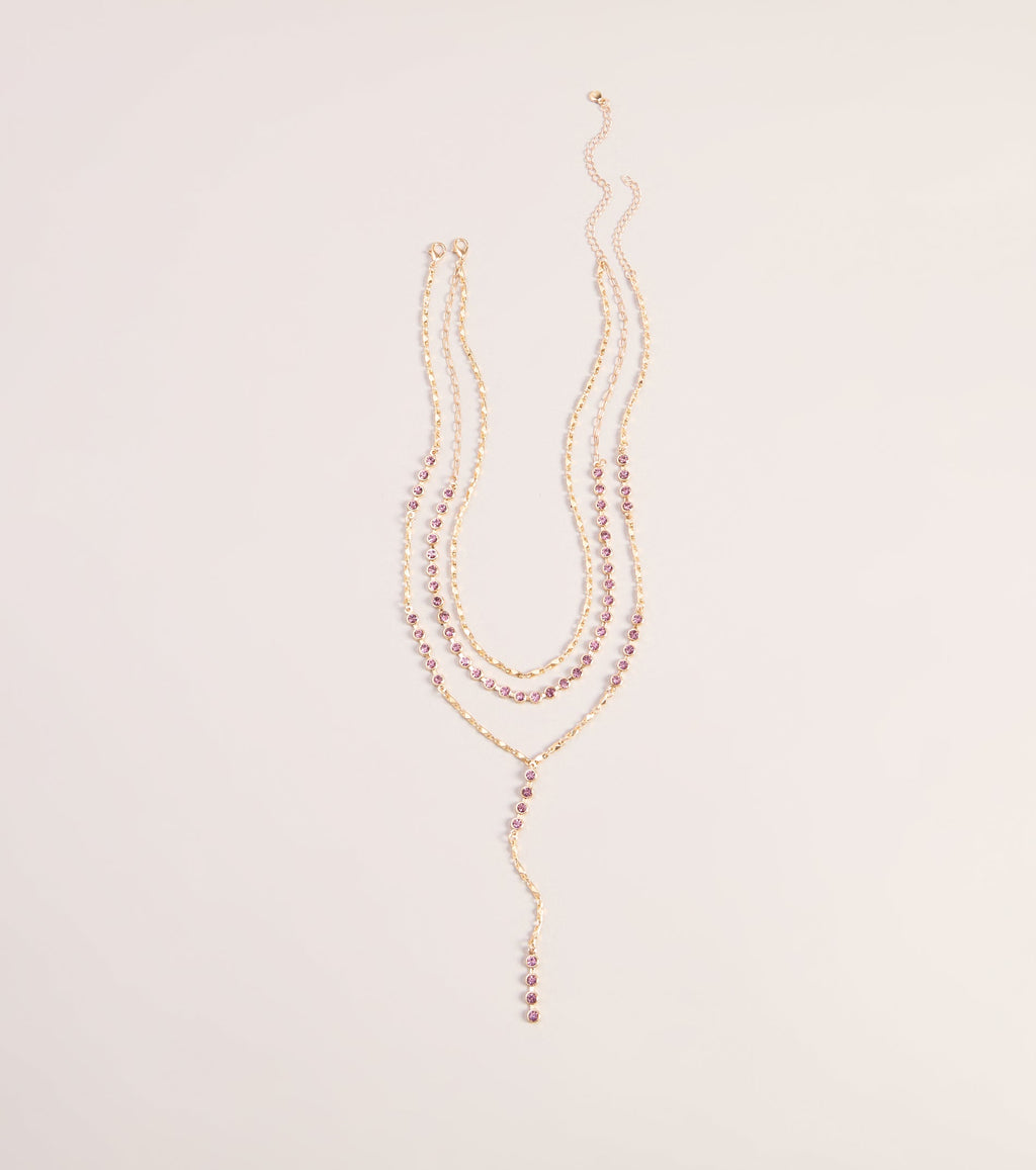 Shine Stack Necklace Two-Pack Set