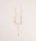 Shine Stack Necklace Two-Pack Set