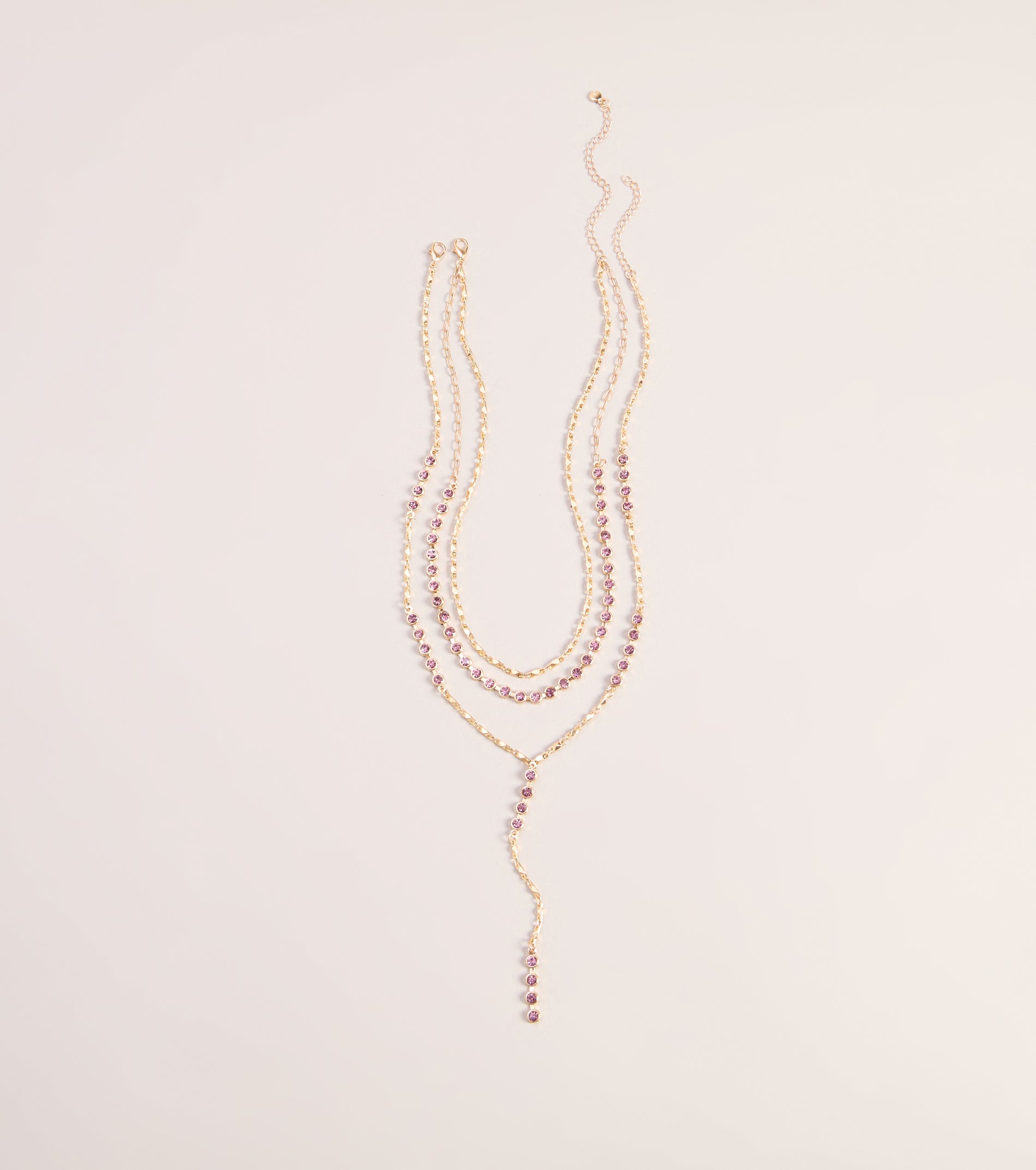Shine Stack Necklace Two-Pack Set