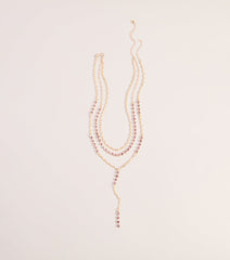 Shine Stack Necklace Two-Pack Set