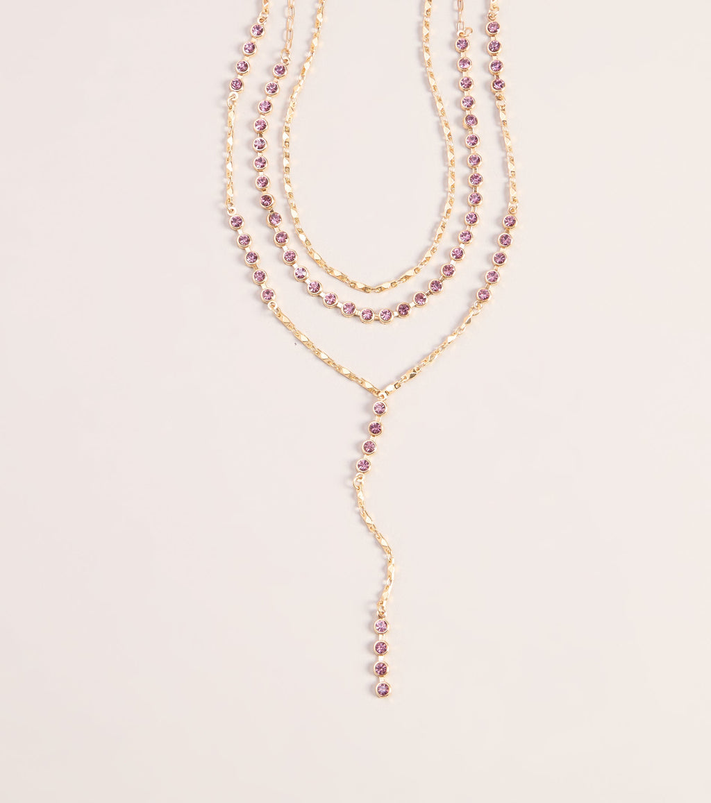 Shine Stack Necklace Two-Pack Set