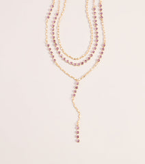 Shine Stack Necklace Two-Pack Set