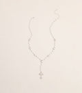 Charm Check Cross Necklace