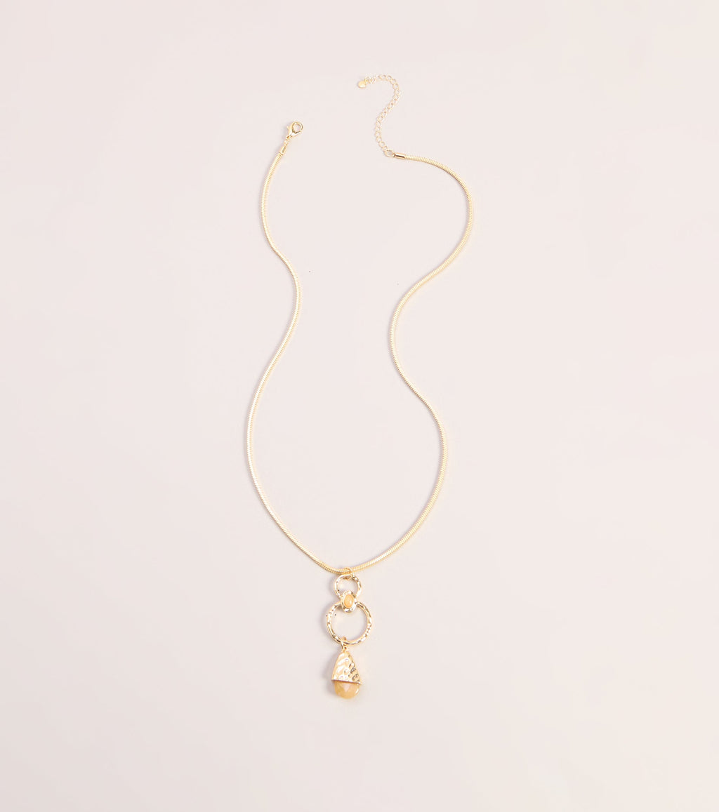 Wander Link Pendant Necklace