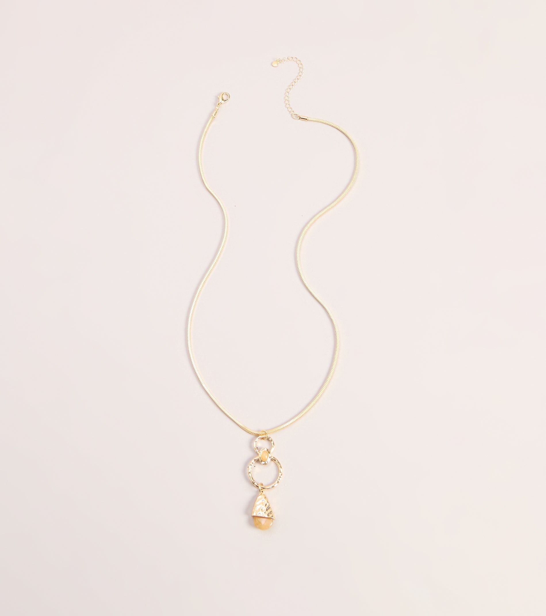 Wander Link Pendant Necklace