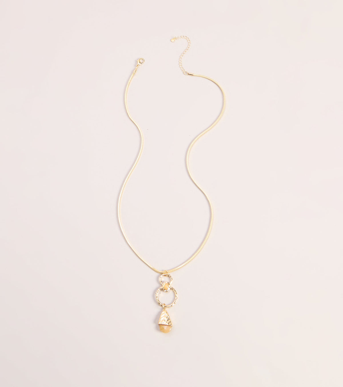Wander Link Pendant Necklace