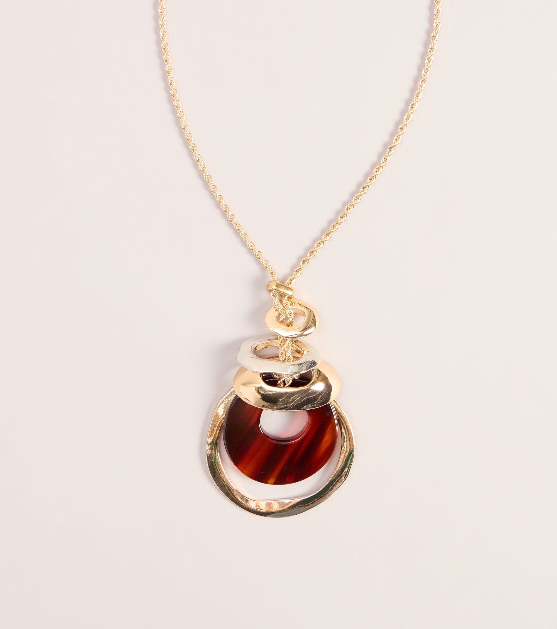 Modern Mood Statement Necklace