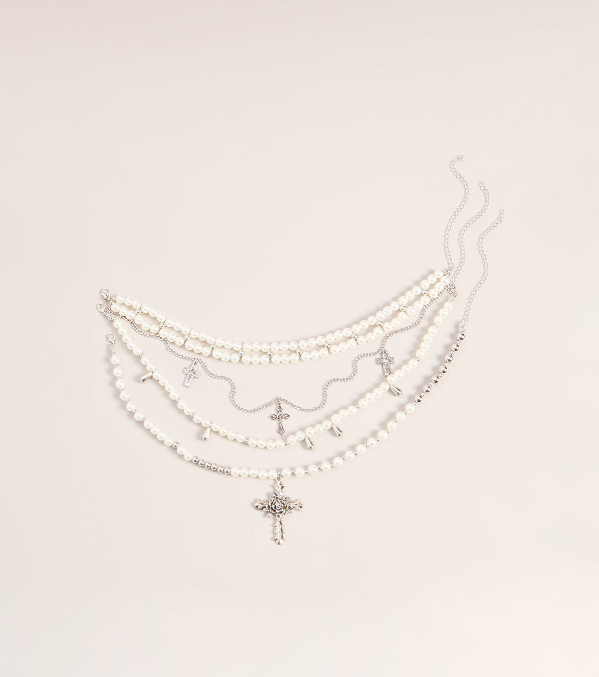 Heirloom Layers Charm Necklace