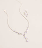 Vine Shine Rhinestone Jewelry Set
