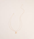 Island Detail Tropical Flower Charm Belly Chain
