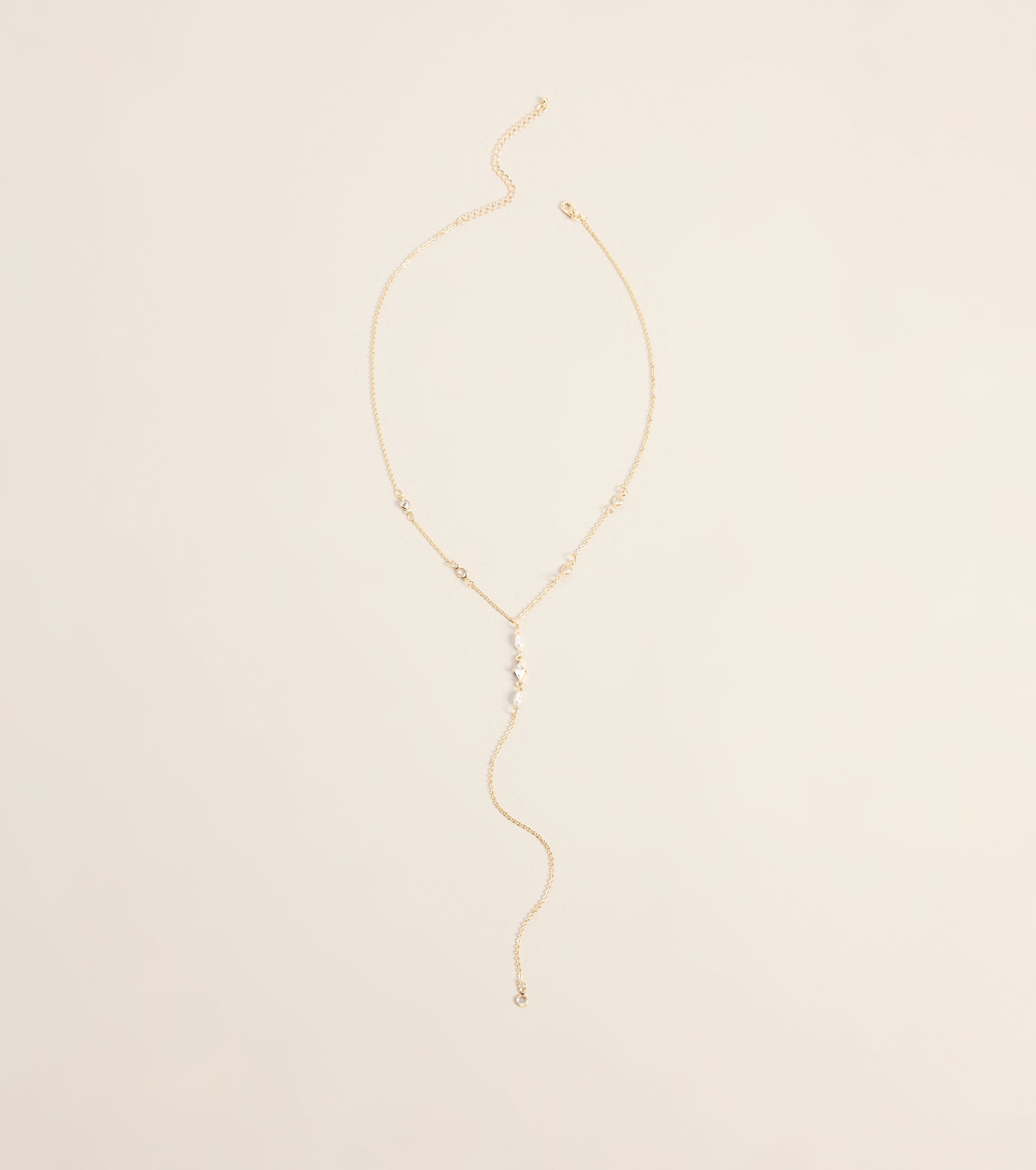So Charmed Lariat Necklace