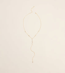 So Charmed Lariat Necklace