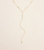 So Charmed Lariat Necklace