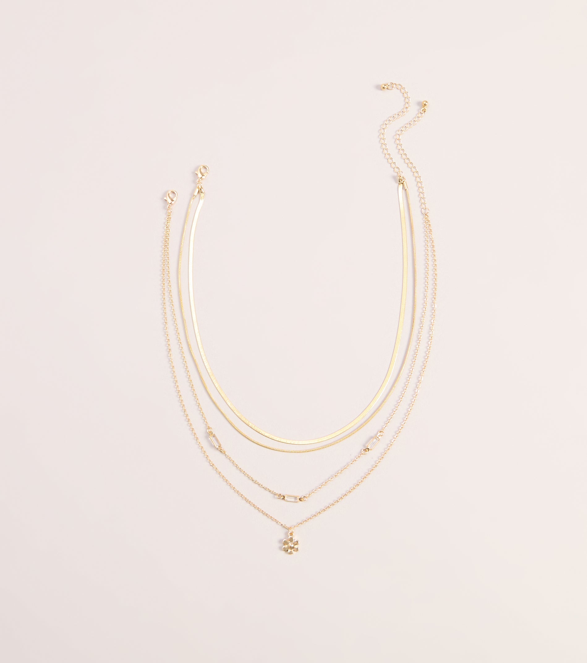 Charm Attraction Layered Necklace