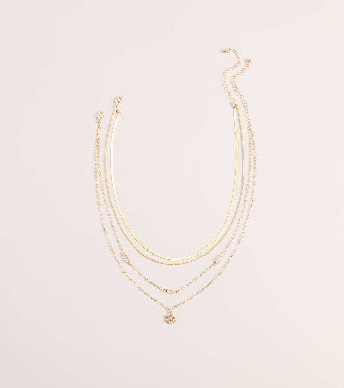 Charm Attraction Layered Necklace