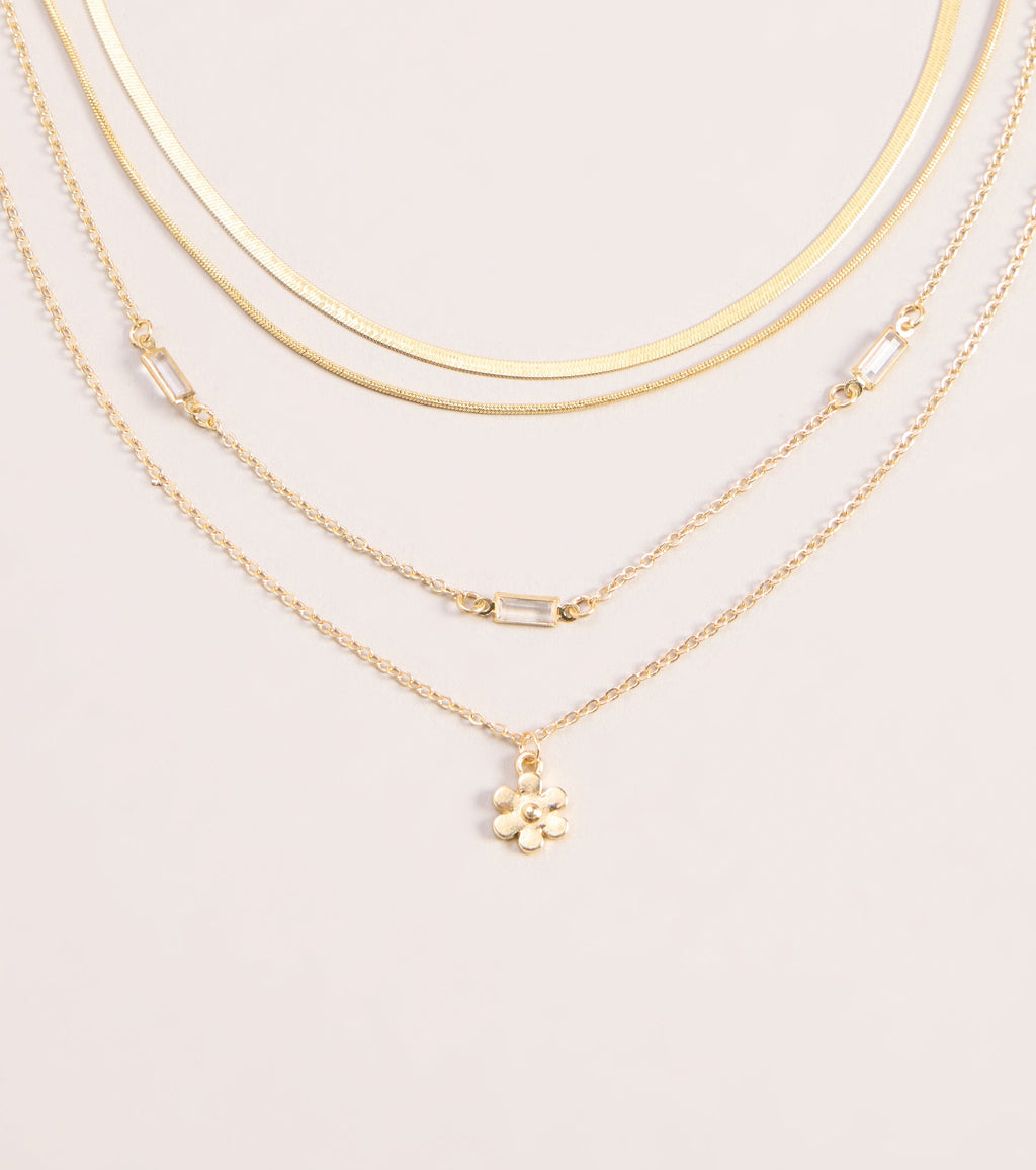 Charm Attraction Layered Necklace