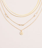 Charm Attraction Layered Necklace