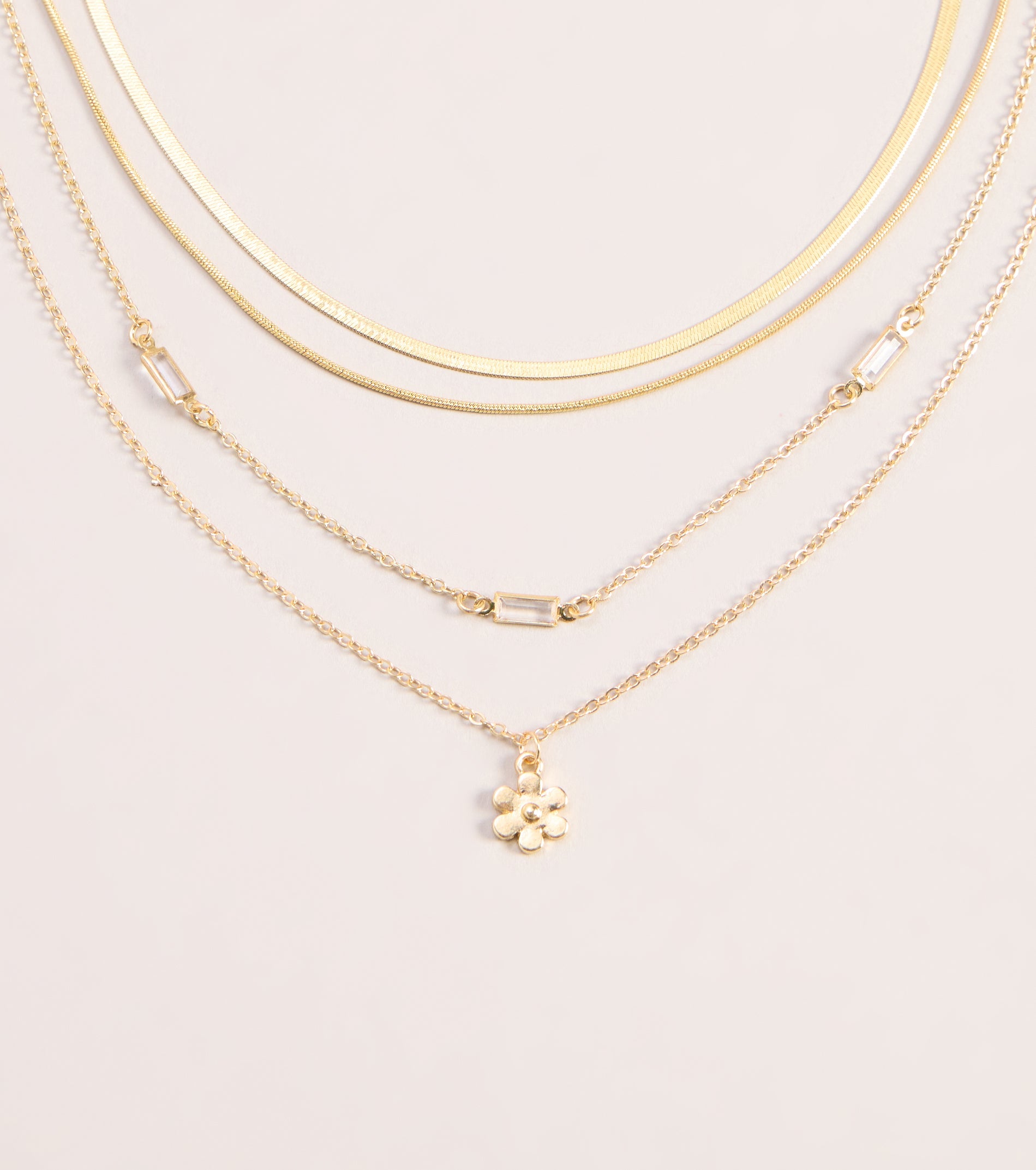Charm Attraction Layered Necklace