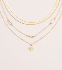 Charm Attraction Layered Necklace