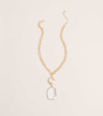 Medallion Mood Pendant Necklace