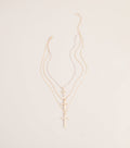 Faithfully Styled Cross Charm Necklace