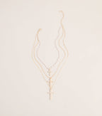 Faithfully Styled Cross Charm Necklace