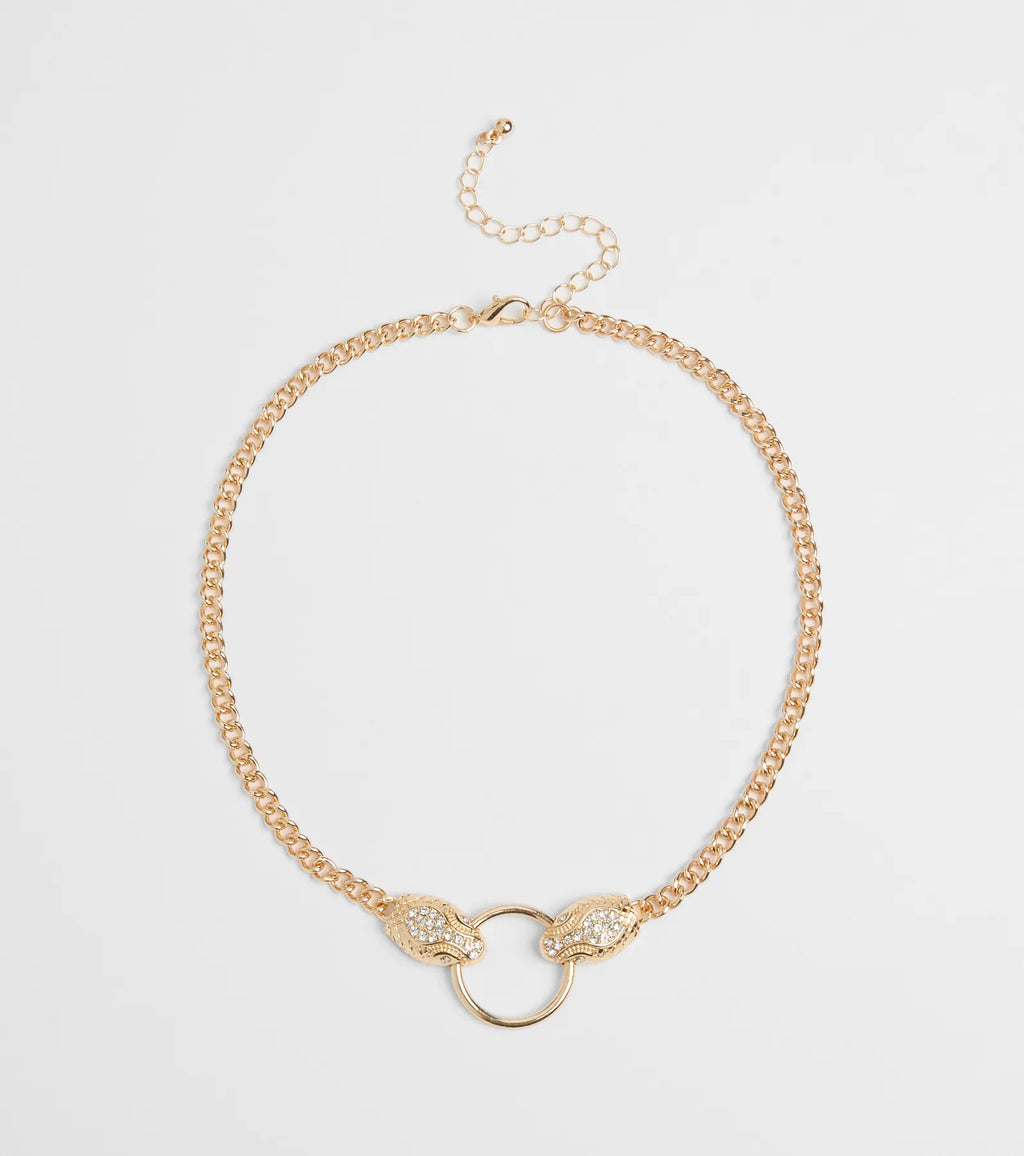 Snake Charmer Chain Necklace